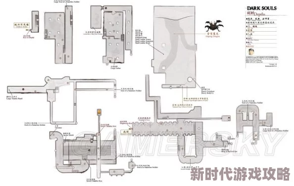 黑暗之魂重制版全地图资料合集与流程攻略详解：古城探秘